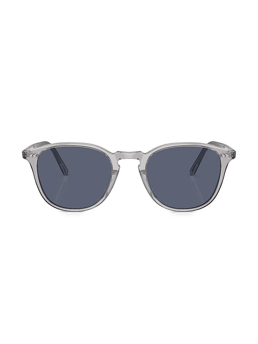 Mens Oxford Acetate Round Sunglasses Product Image