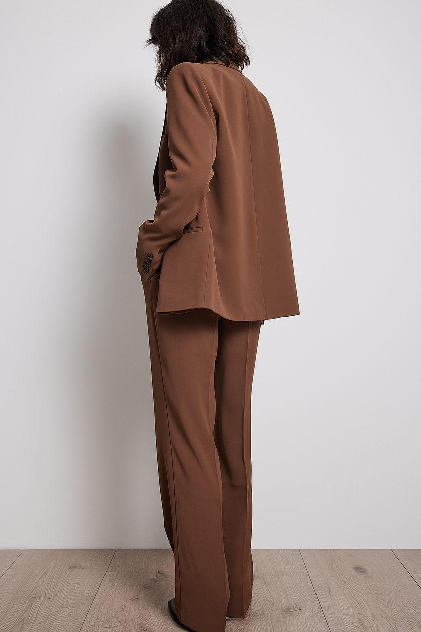 Tailored Regular Straight Leg Suit Pants Product Image