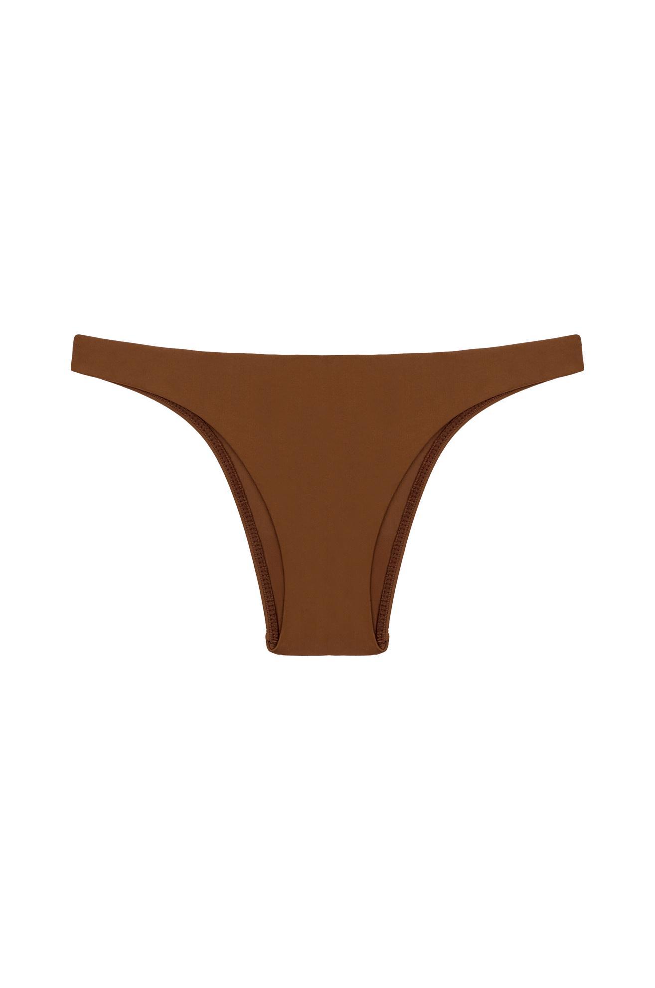 Chocolate Tie Side Bikini Bottoms Product Image