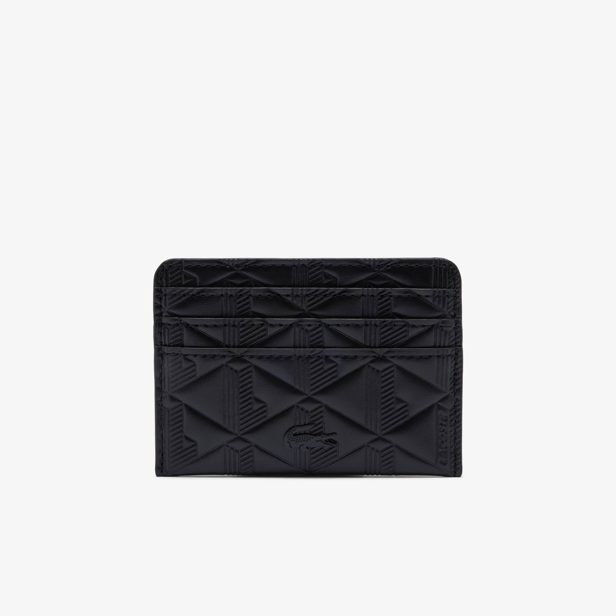 Maheki Embossed Leather Card Holder Product Image