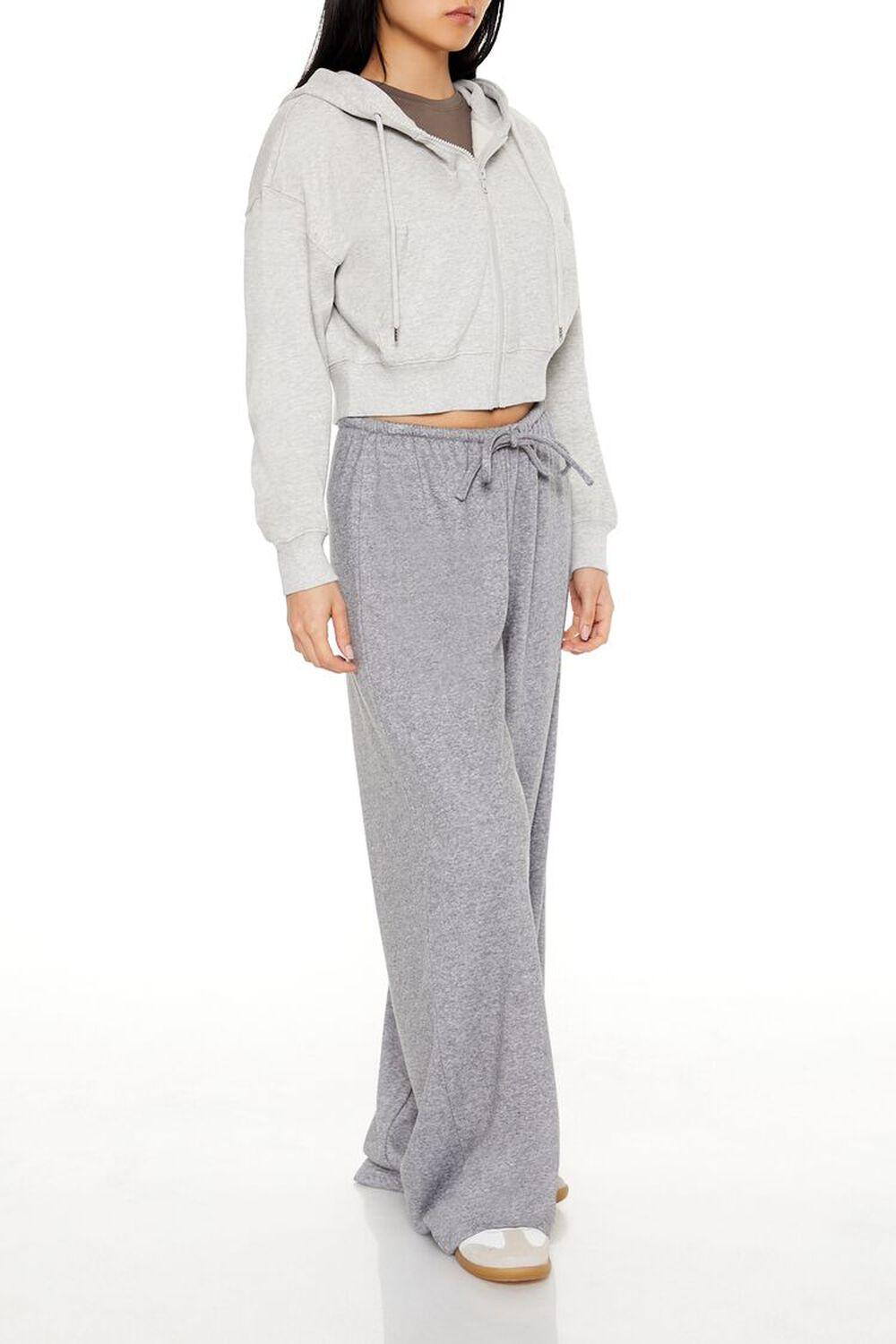 Ribbed Knit High-Rise Pants | Forever 21 Product Image