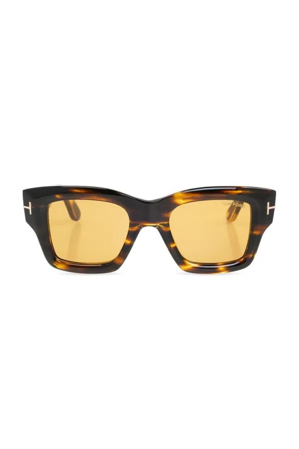 TOM FORD Eyewear Ilias Square Frame Sunglasses In Multi Product Image