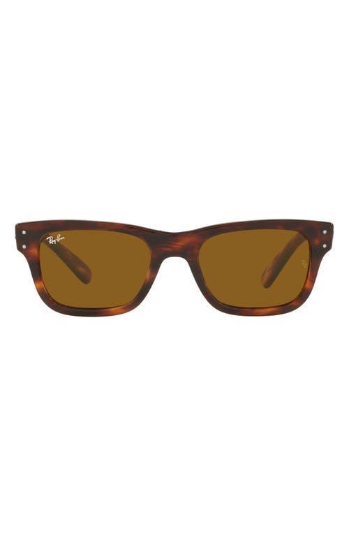 Ray-Ban Burbank Sunglasses Frame Brown Lenses Product Image