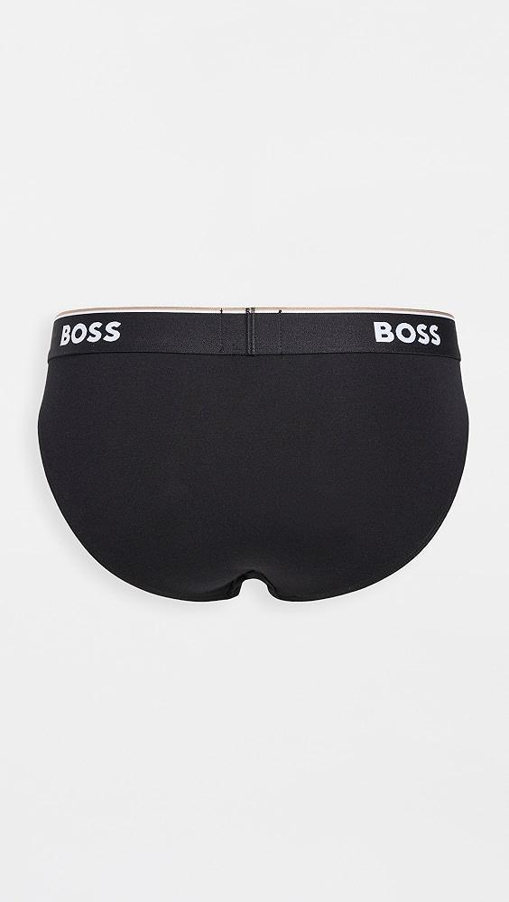 BOSS Stretch Cotton 3 Pack Briefs | Shopbop Product Image