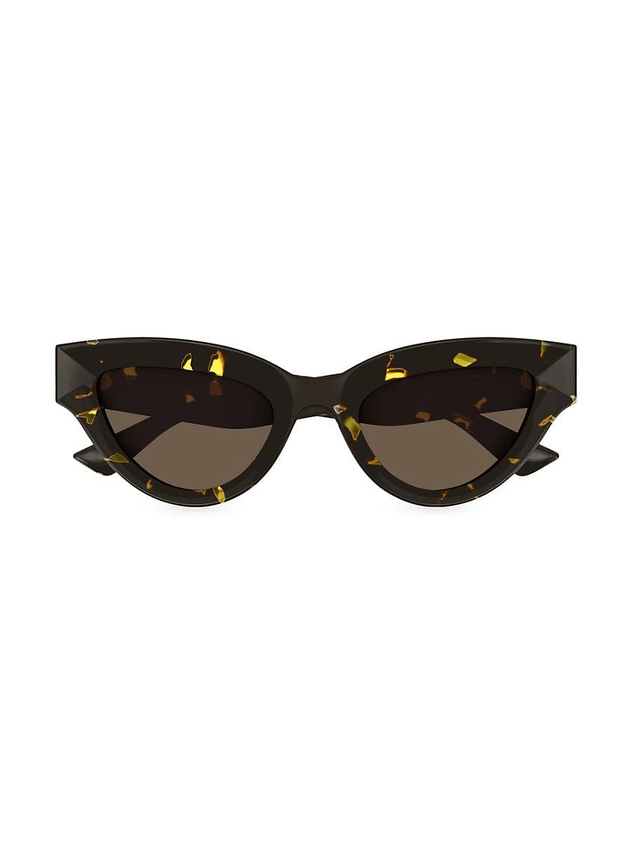 FENDI Womens Fendi Fine 59mm Geometric Square Gradient Sunglasses - Shiny Black/Brown to Orange Product Image