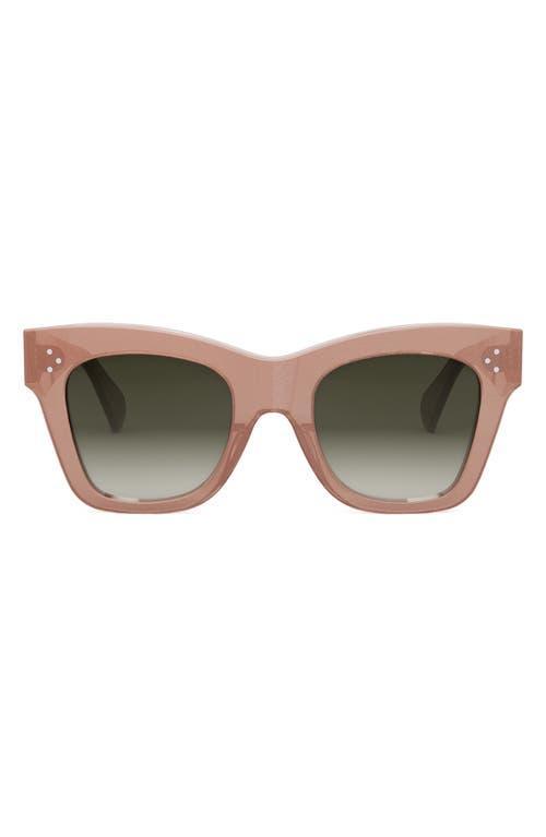 Glittery Bold Acetate Cat-Eye Sunglasses  Product Image