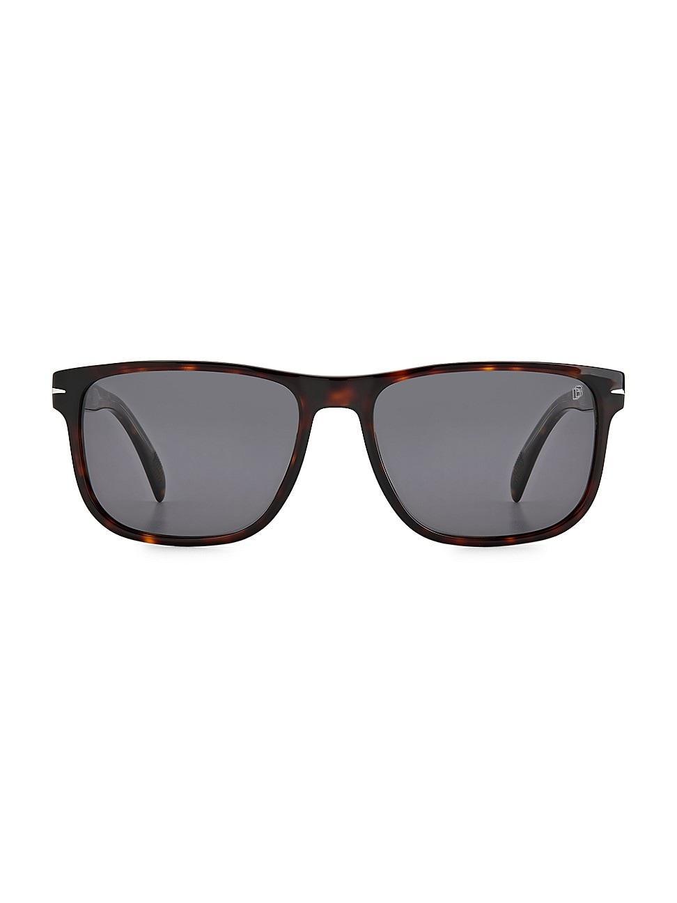 Mens 53MM Rectangular Sunglasses Product Image