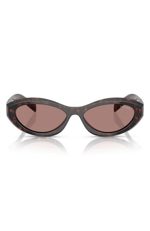 Prada Linea Rossa Mens Sunglasses, Ps 51VS 62 - BLACK RUBBER/DARK GREY MIRROR BLUE Product Image