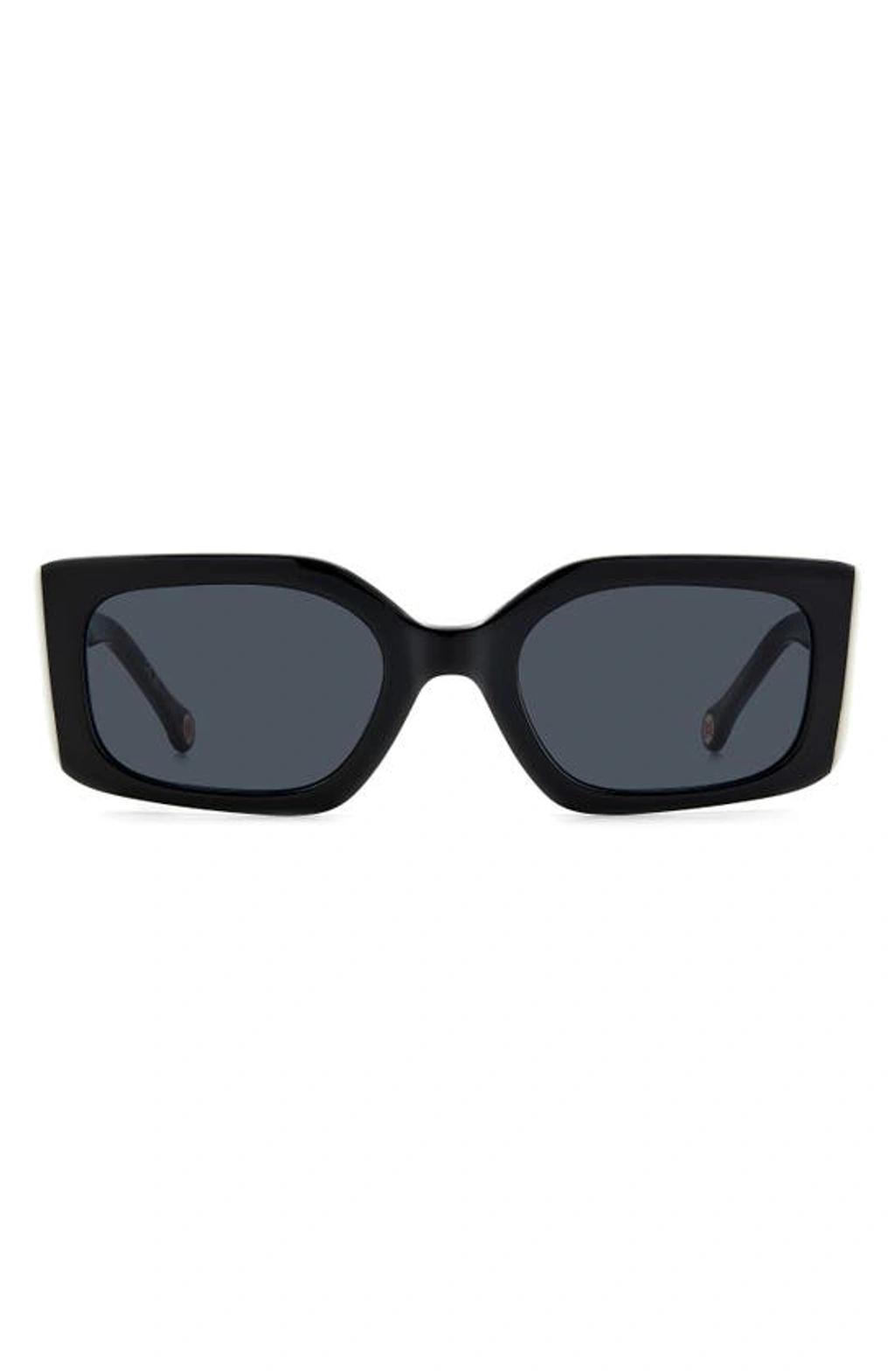 Contrasting Acetate Rectangle Sunglasses Product Image