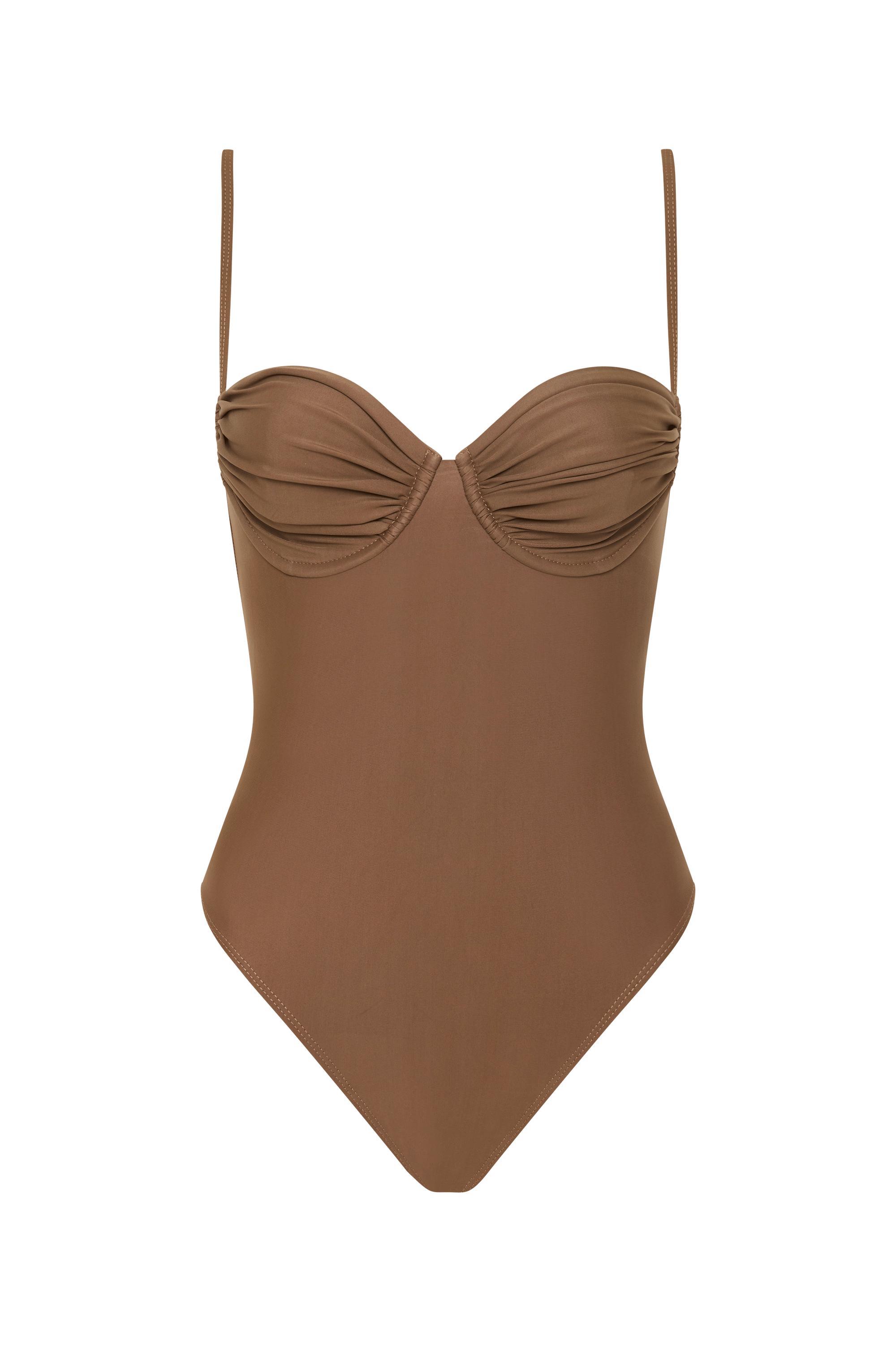 Sol Bikini Top Cocoa - Final Sale Product Image