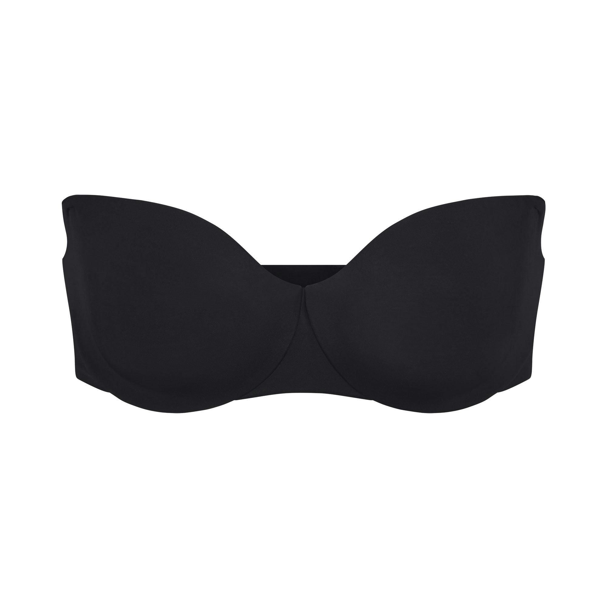 SMOOTHING INTIMATES UNLINED STRAPLESS BRA | ONYX Product Image