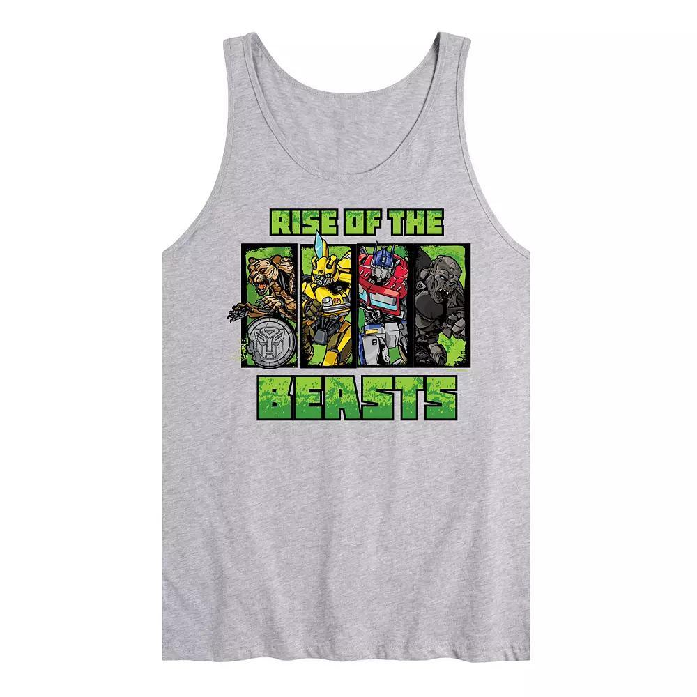 Men's Transformers Rise Of The Beasts Graphic Tank Top,  Product Image