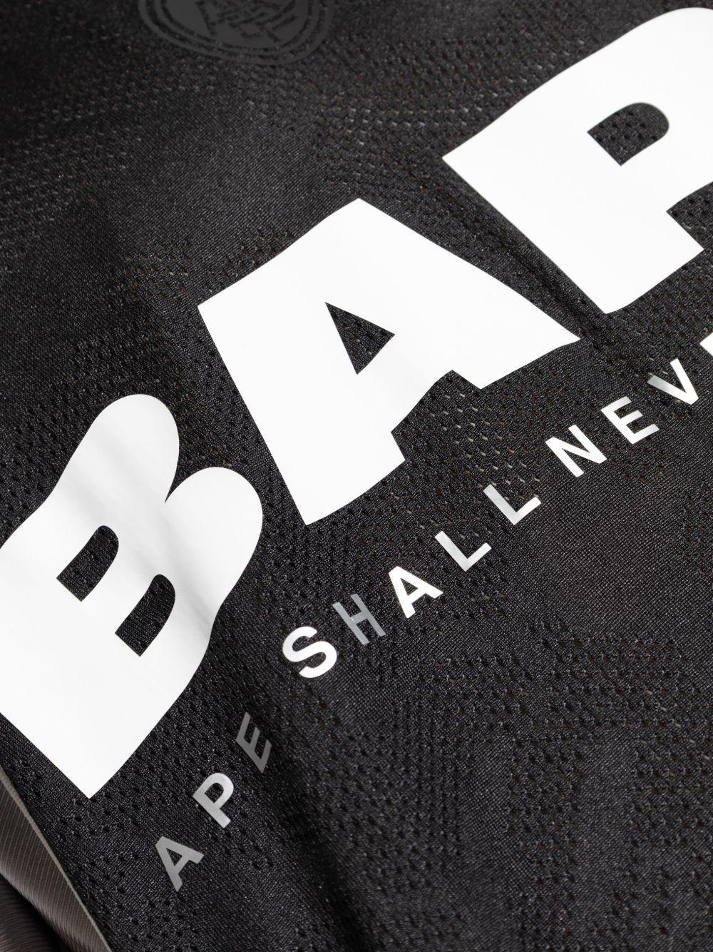 mesh logo-printed T-shirt Product Image