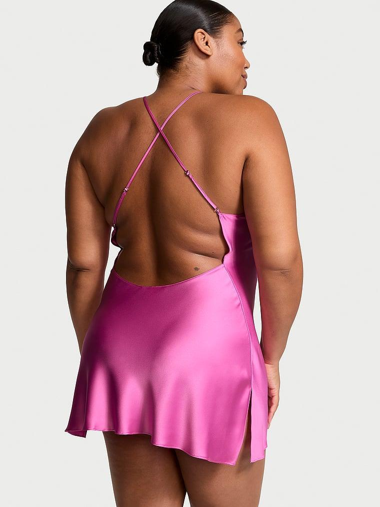 Satin Open-Back Slip Product Image