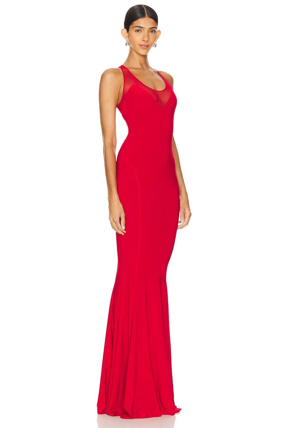 Racer Fishtail Gown Norma Kamali Product Image