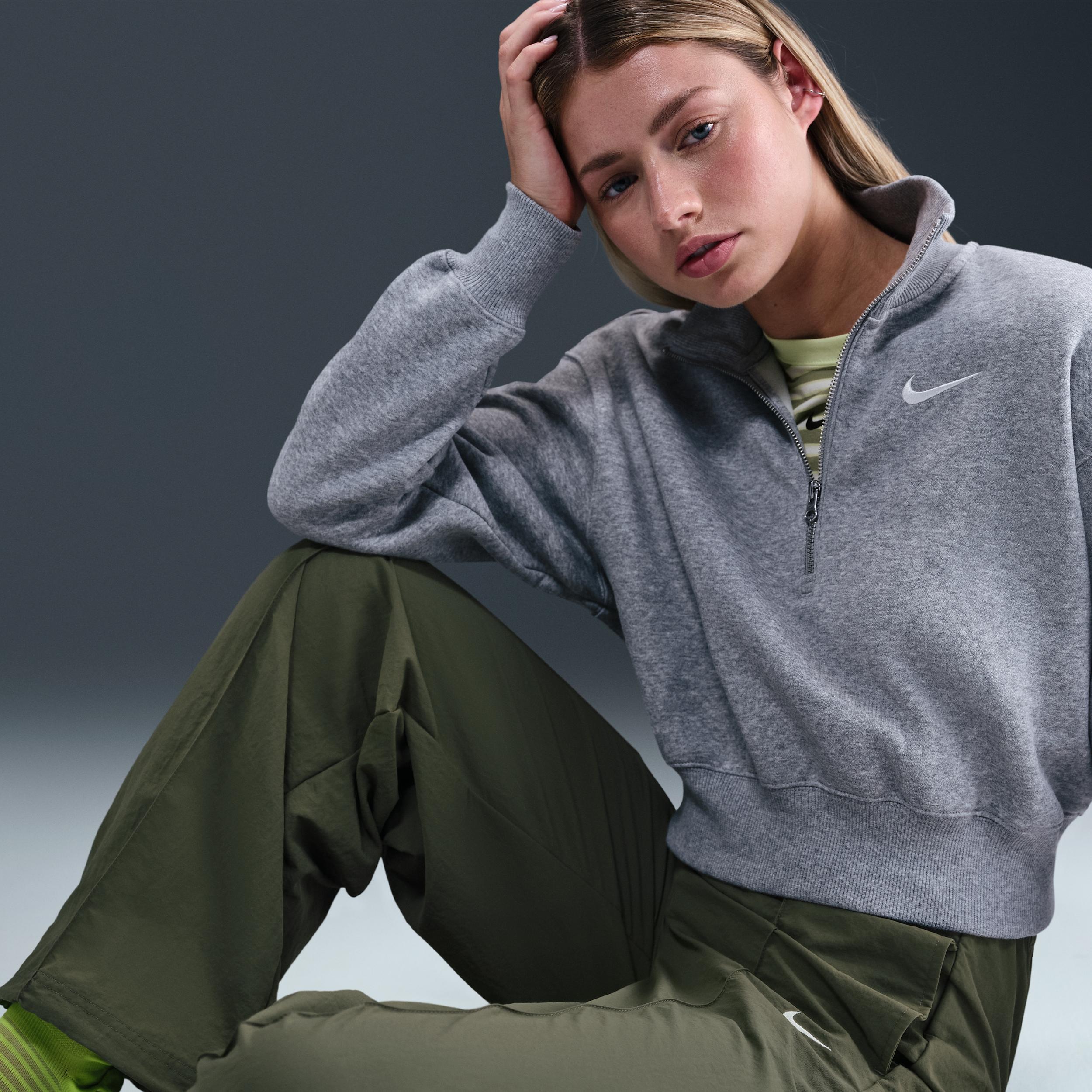 Womens Nike Sportswear Everything Wovens Mid-Rise Open-Hem Pants | FQ3588-222 Product Image