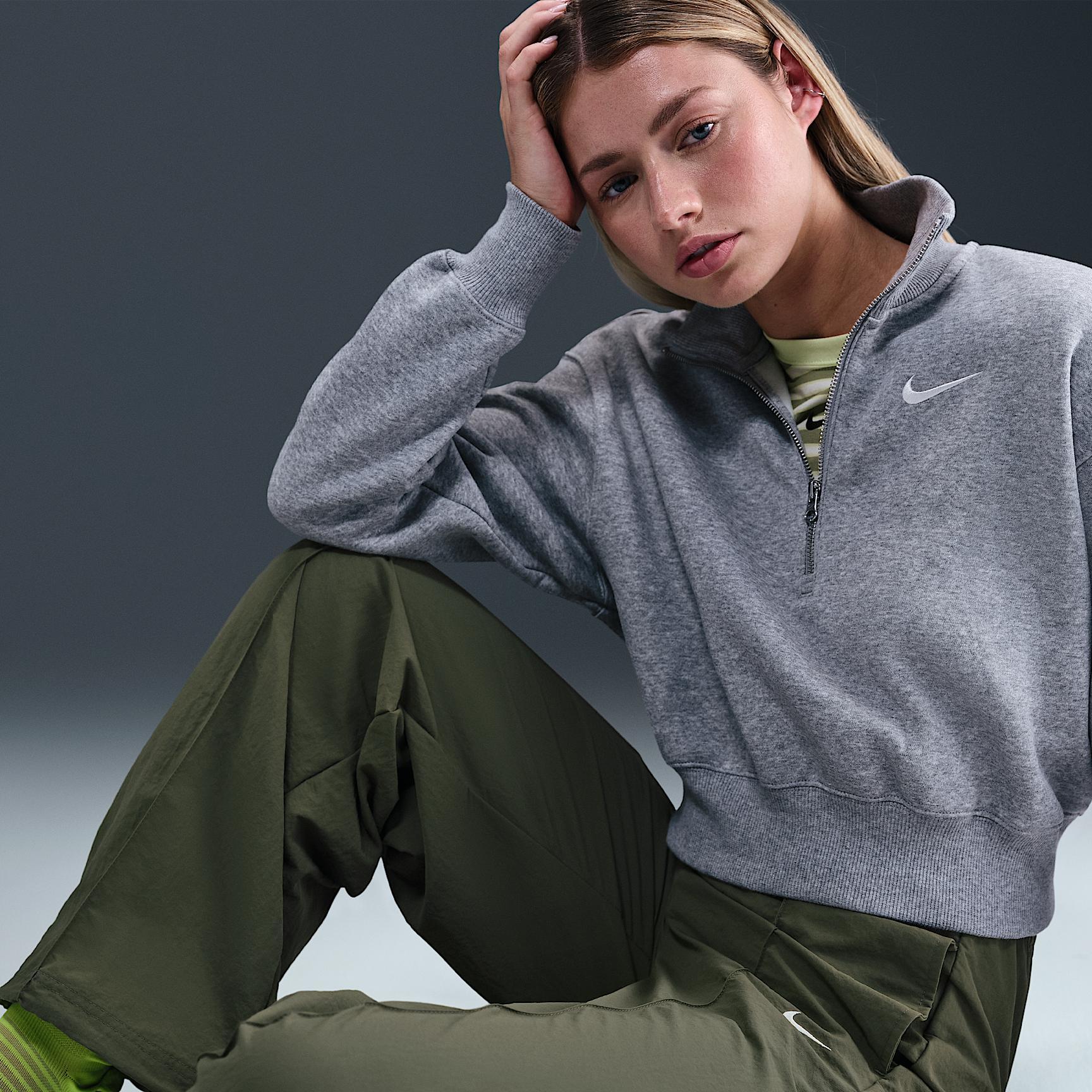 Womens Nike Sportswear Everything Wovens Mid-Rise Open-Hem Pants | FQ3588-222 Product Image