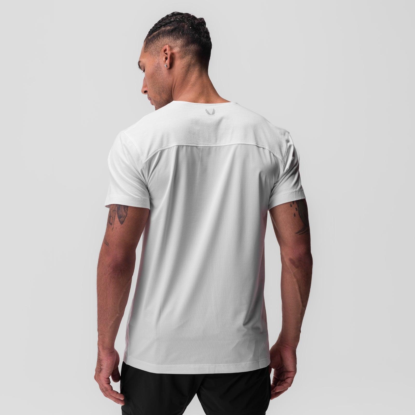 0846. CottonPlus™ Standard Mesh Back Tee - White Product Image