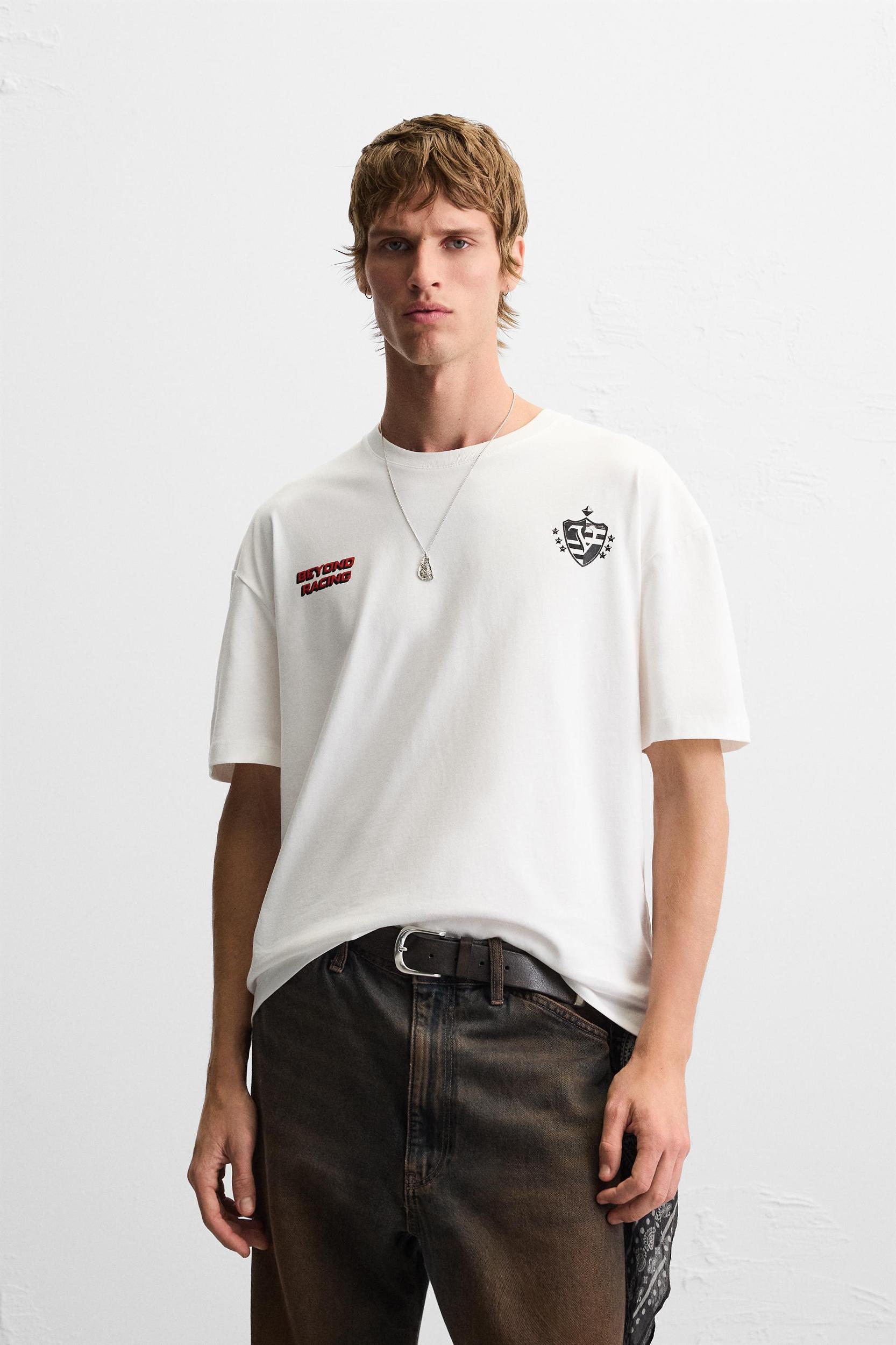 RACING PRINT T-SHIRT Product Image