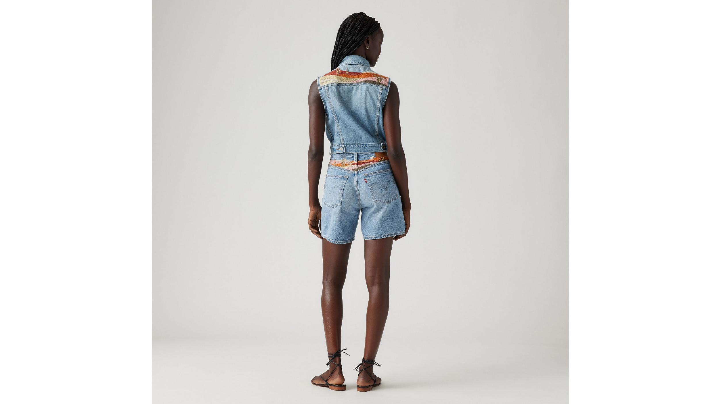 501® Original Fit High Rise Mid-Thigh Lightweight Women's Shorts Product Image