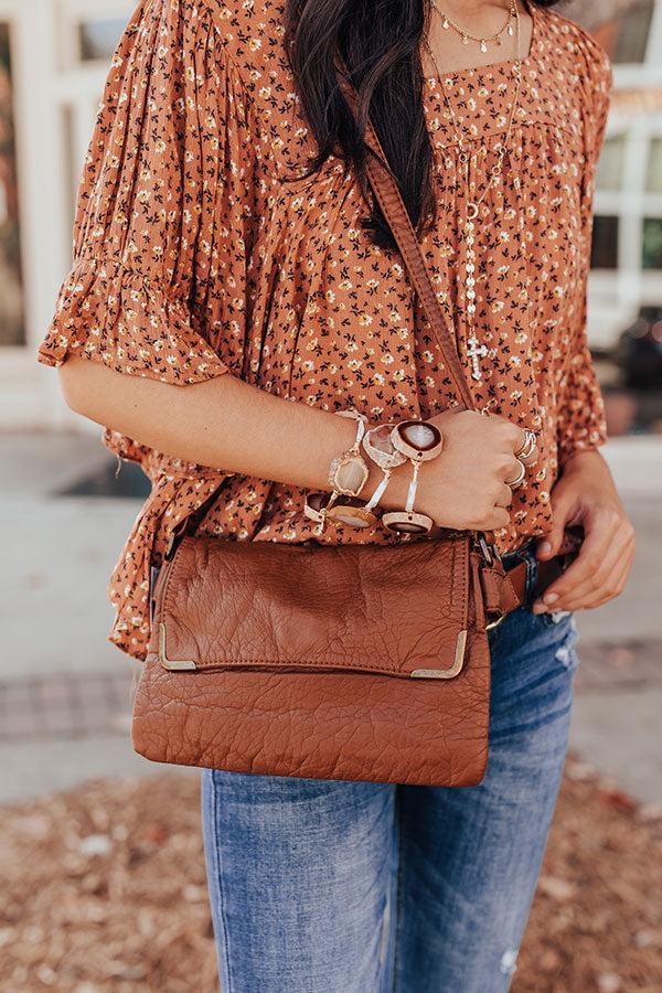 Back To Basics Crossbody In Brown Product Image