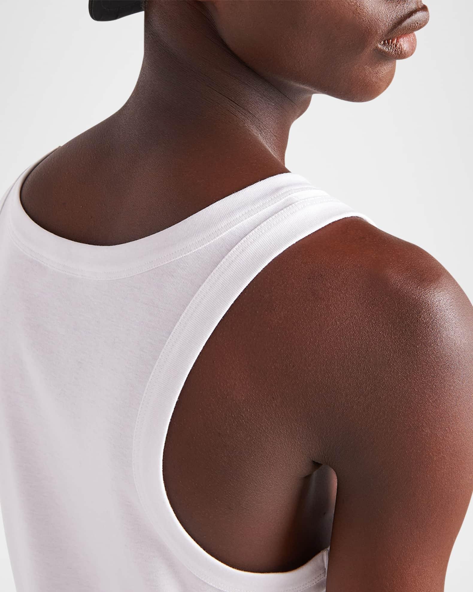 Men's Ribbed Cotton Logo Tank Top Product Image