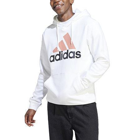 Mens adidas Essential Big Logo Fleece Hoodie Product Image