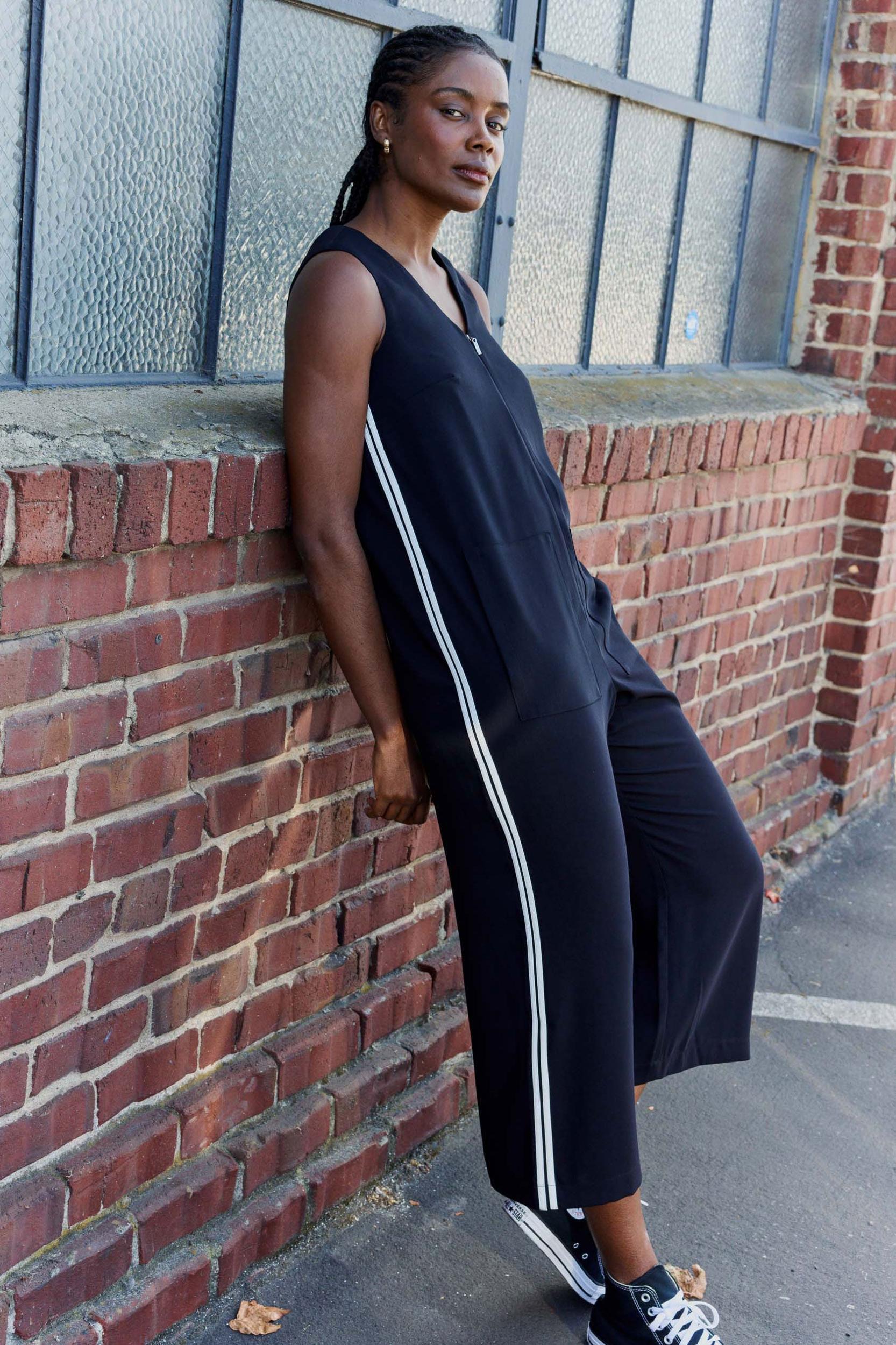 The Relaxed Wide Leg Jumpsuit Product Image