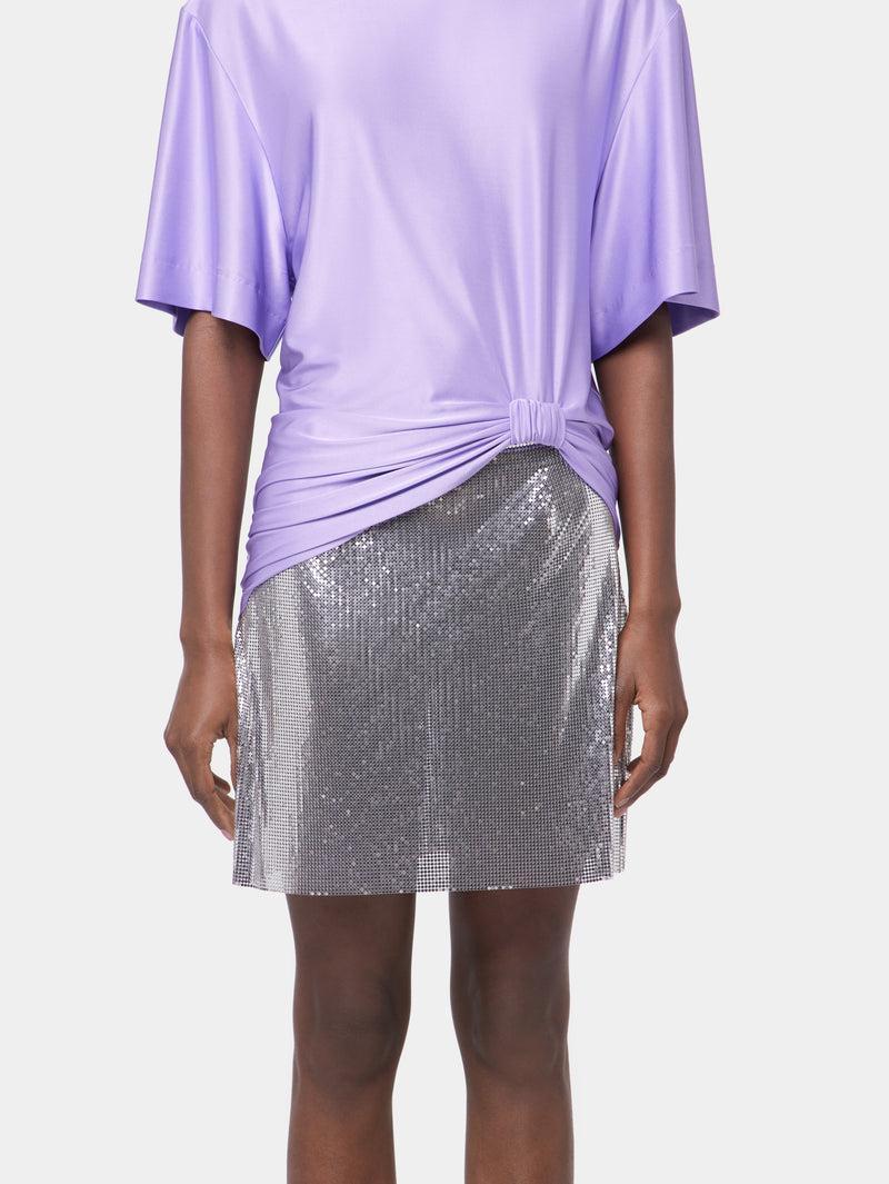 LAVENDER TEE-SHIRT IN JERSEY Product Image