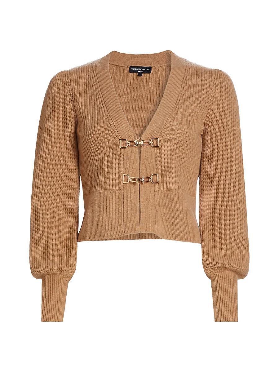 Womens Monse Saddle Buckle Cardigan Product Image