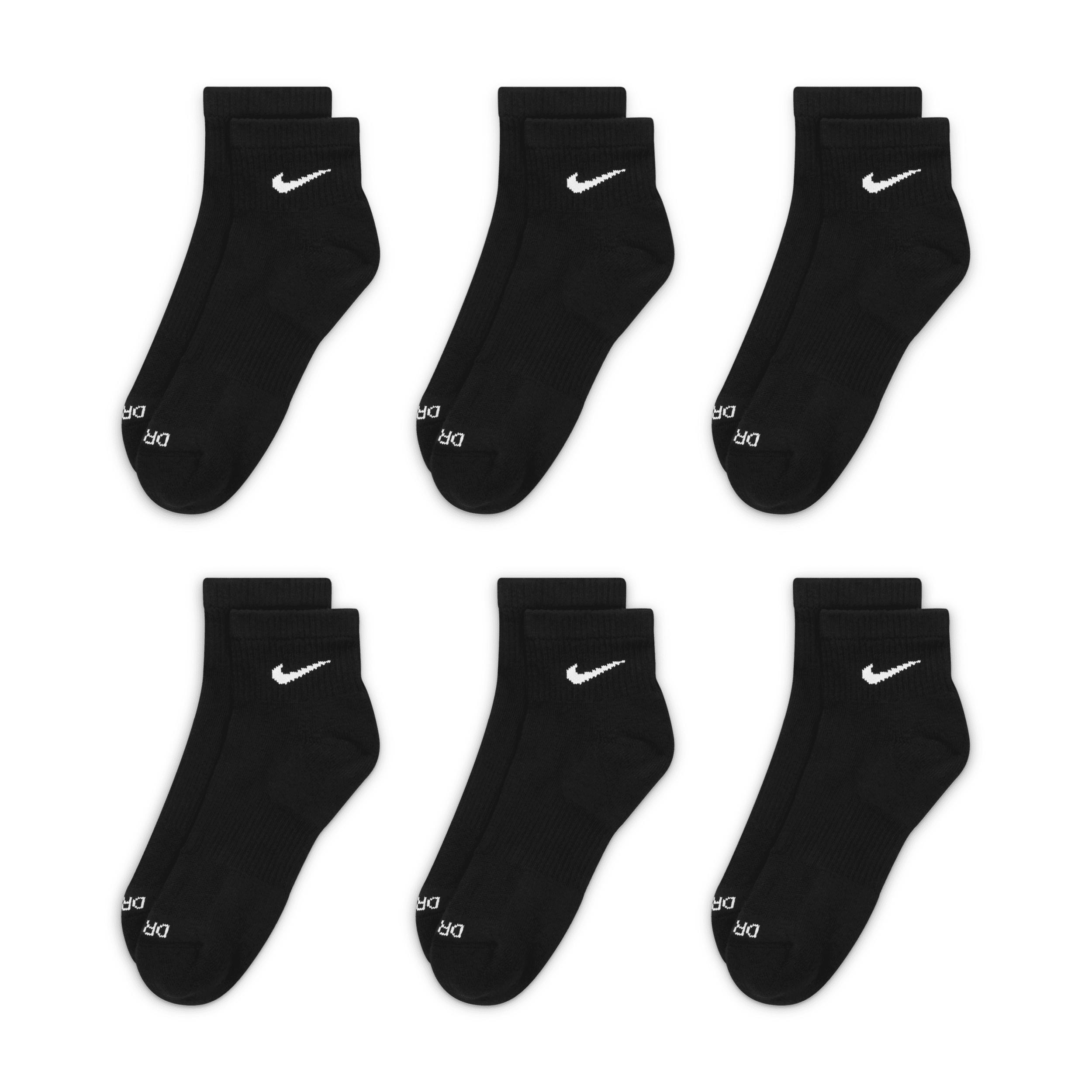 Nike Everyday Plus Cushioned 6-Pack Quarter Training Socks Product Image