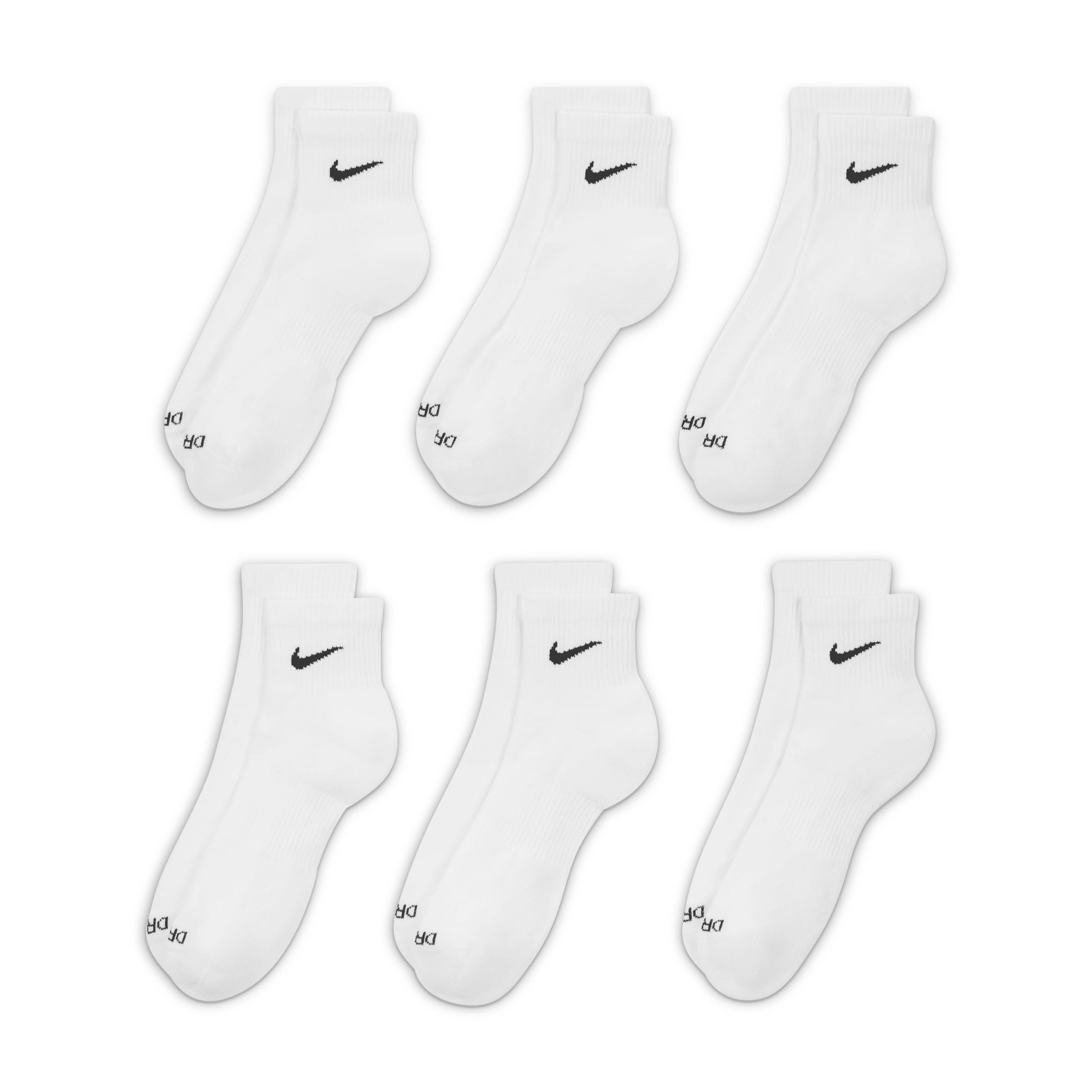 Nike Everyday Plus Cushioned 6-Pack Quarter Training Socks Product Image