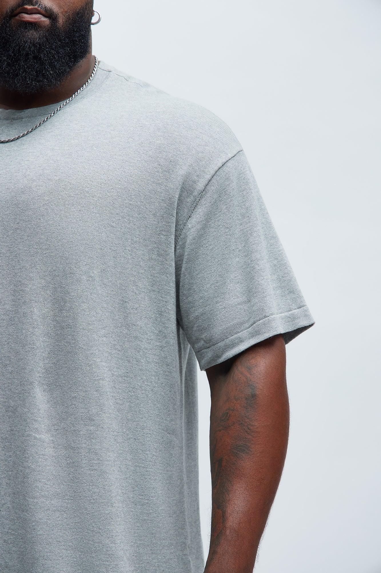 Henshaw Knit Tee - Grey Product Image