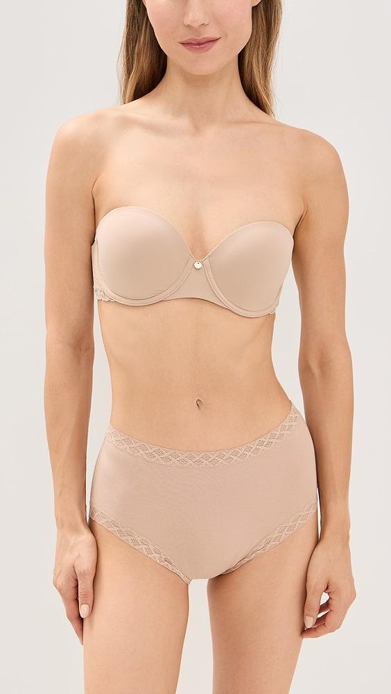 Natori Natori Pure Luxe Strapless Contour Underwire Bra | Shopbop Product Image