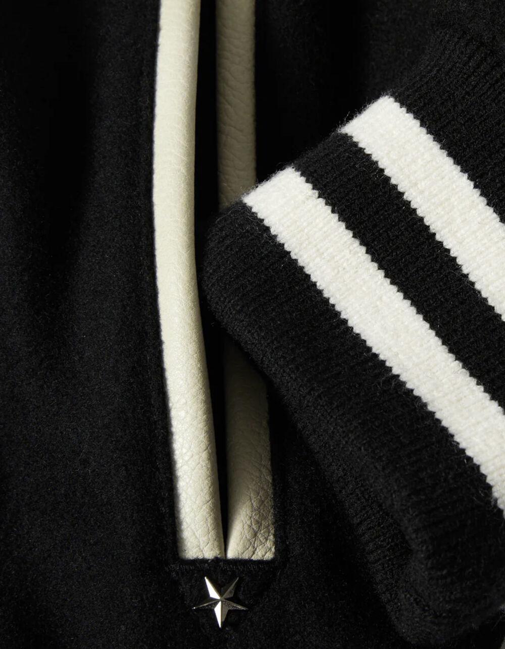 HUF Song Mens Varsity Jacket - BLACK Product Image