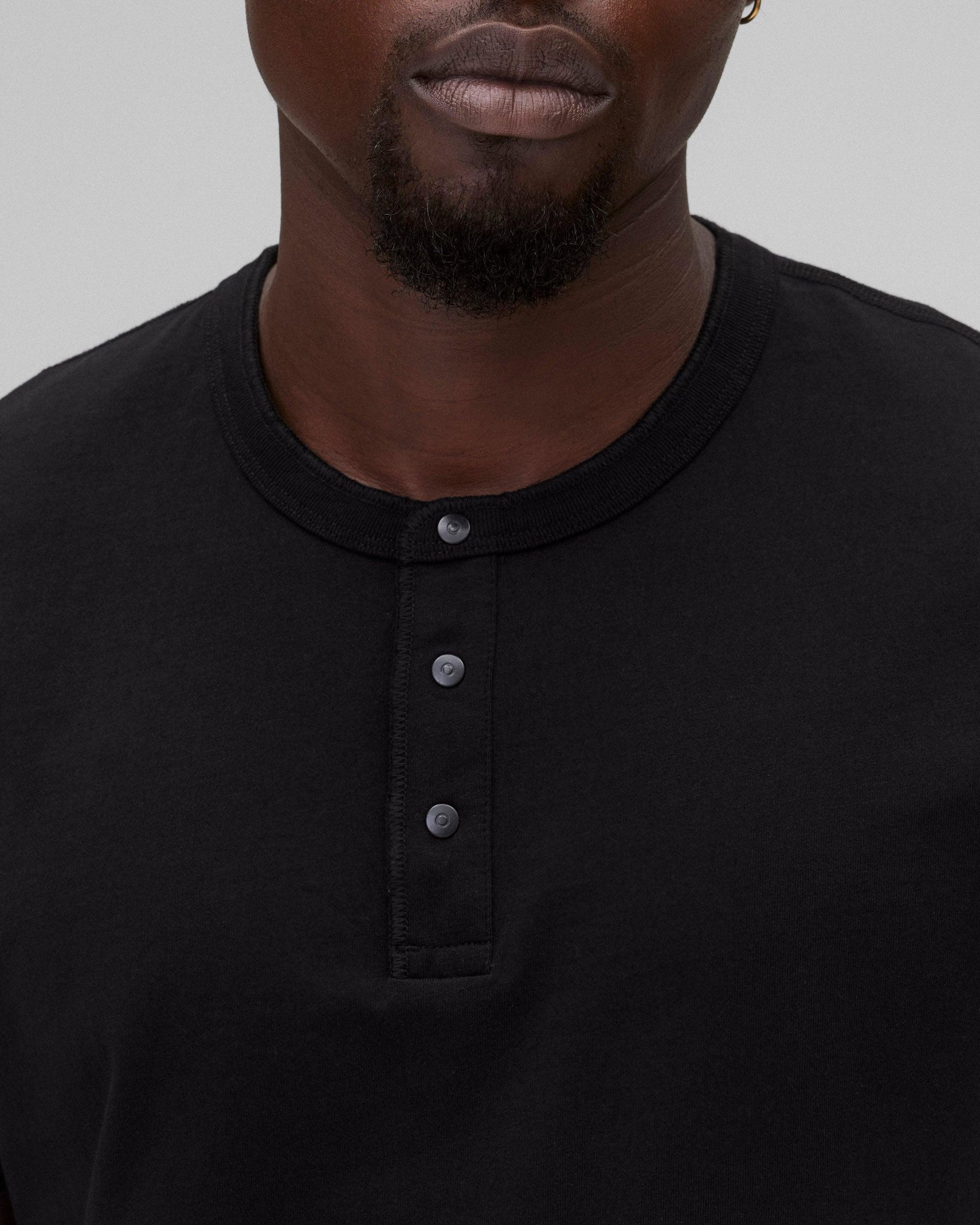 Lightweight Jersey Henley Male Product Image