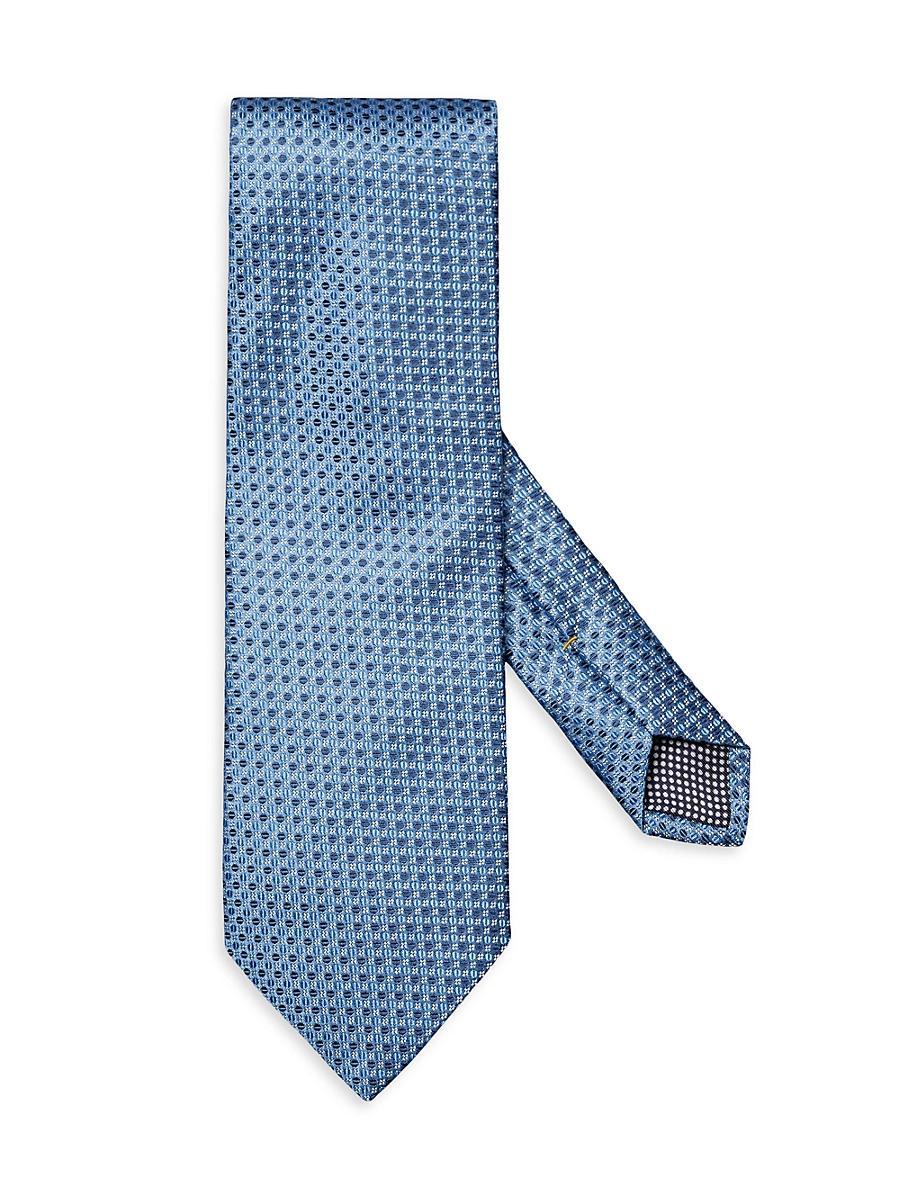 Mens Micro Circle Silk Tie Product Image