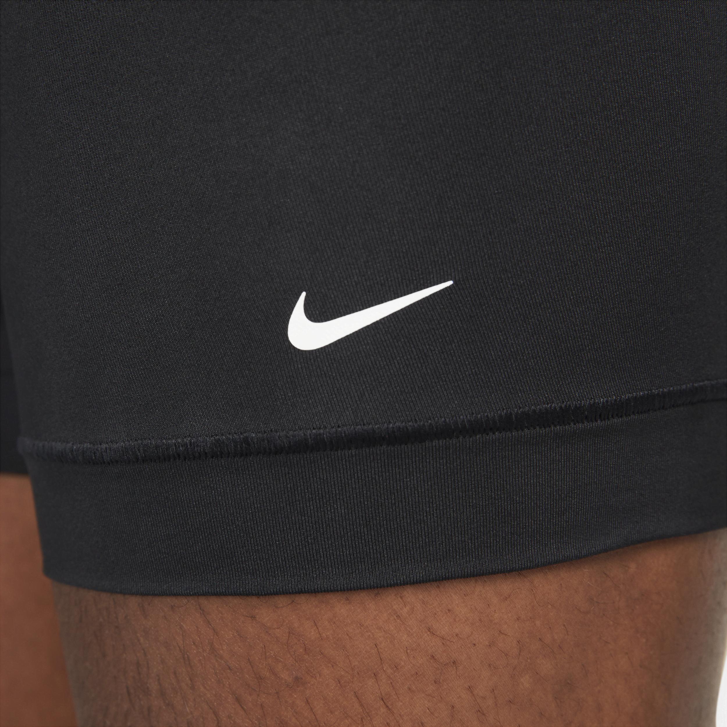 Nike Dri-FIT Ultra Stretch Micro Mens Long Boxer Brief (3-Pack) Product Image