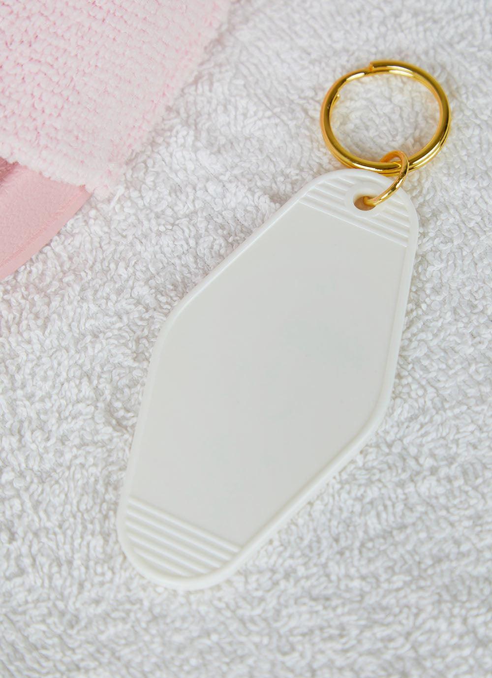 Room 115 Keyring - White Product Image