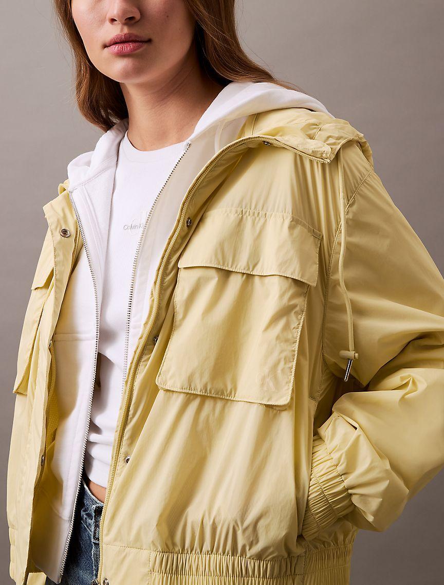 Cropped Hooded Jacket Product Image