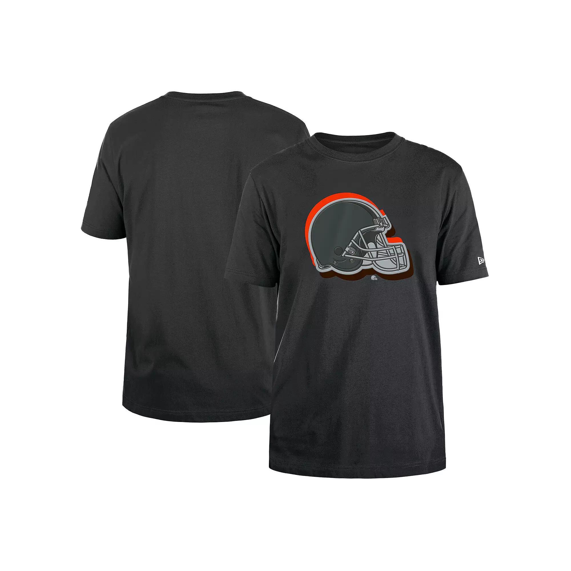 Men's New Era  Charcoal Cleveland Browns 2024 NFL Draft T-Shirt, Size: Large Product Image