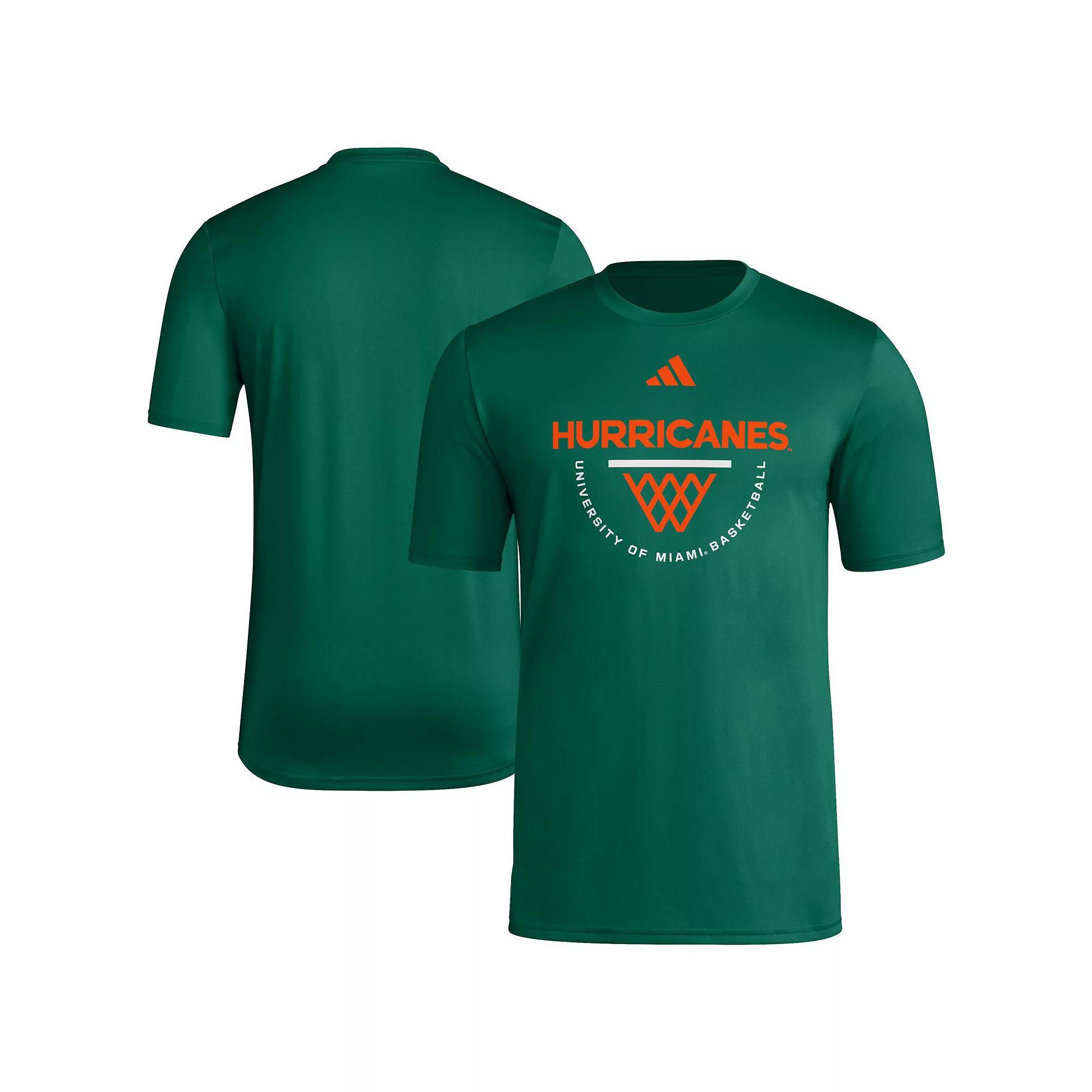 Men's adidas Red NC State Wolfpack Locker Practice Football Pre-Game T-Shirt,  Product Image