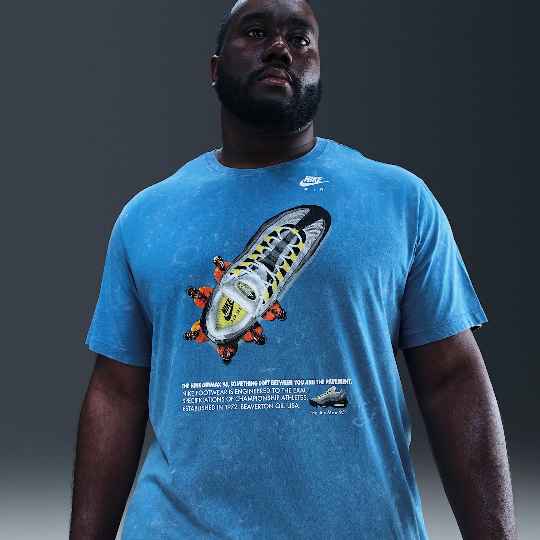 Mens Nike Sportswear Air Max 95 T-Shirt | HQ9277-435 Product Image