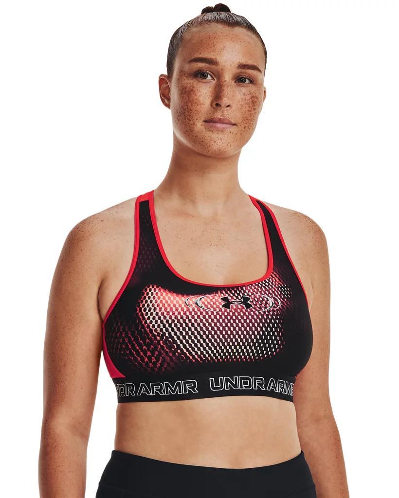 Women's Armour® Mid Padless Sports Bra Product Image