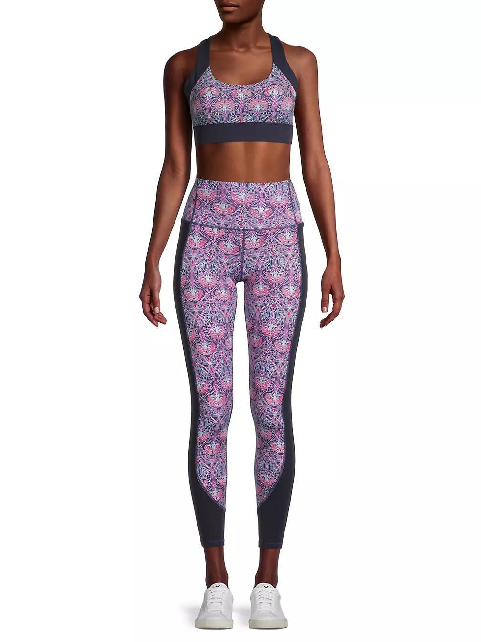 Nouveau Floral Soleil Stretch Leggings Product Image