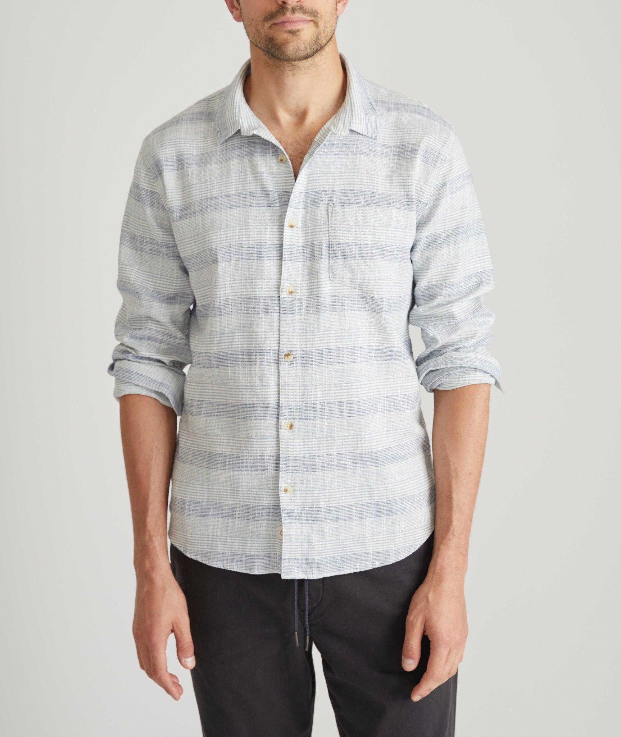 Stretch Selvage Long Sleeve Shirt Product Image