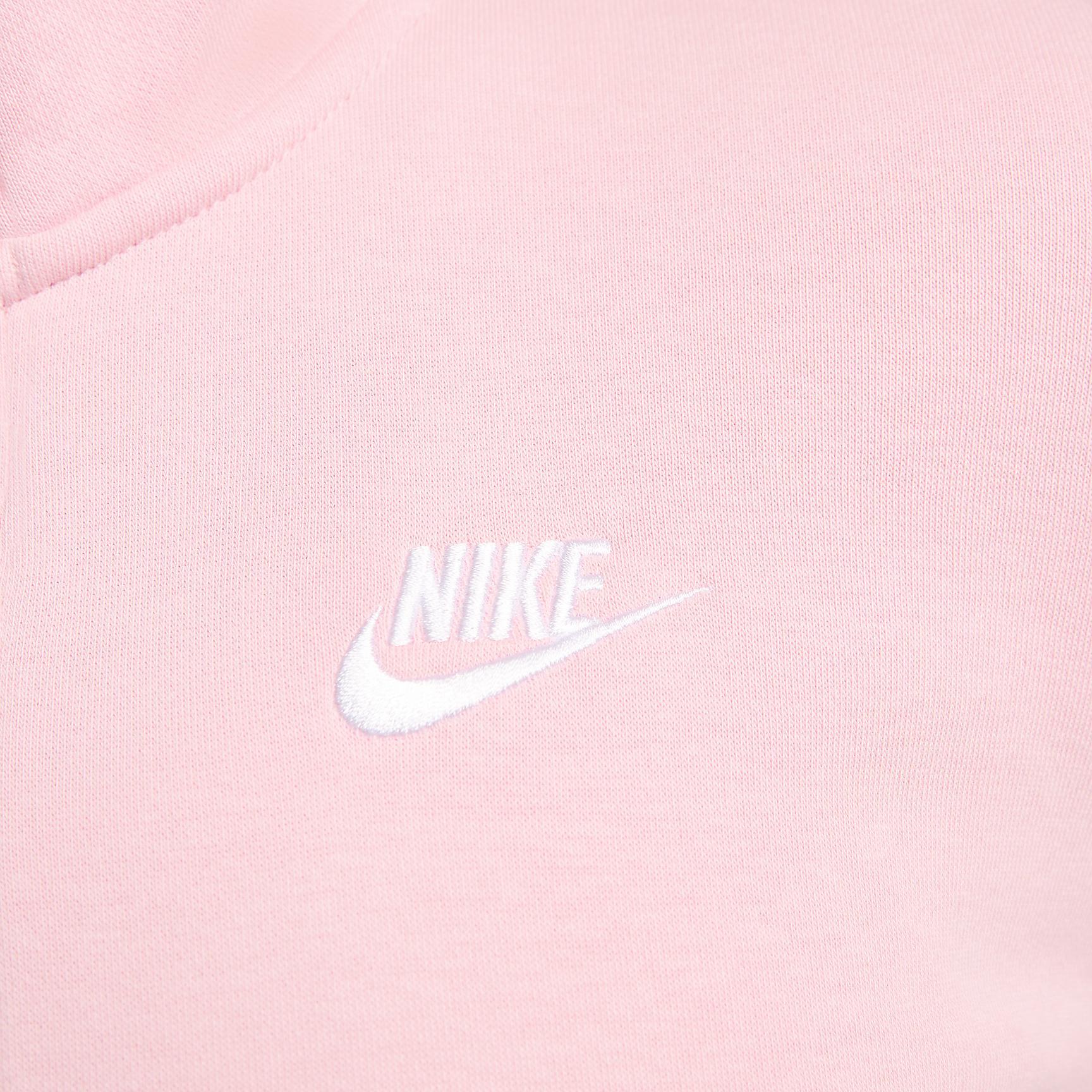 Womens Nike Sportswear Club Fleece 1/2-Zip Sweatshirt | DQ5838-690 Product Image