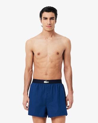 3-Pack Plain and Print Cotton Boxers Product Image