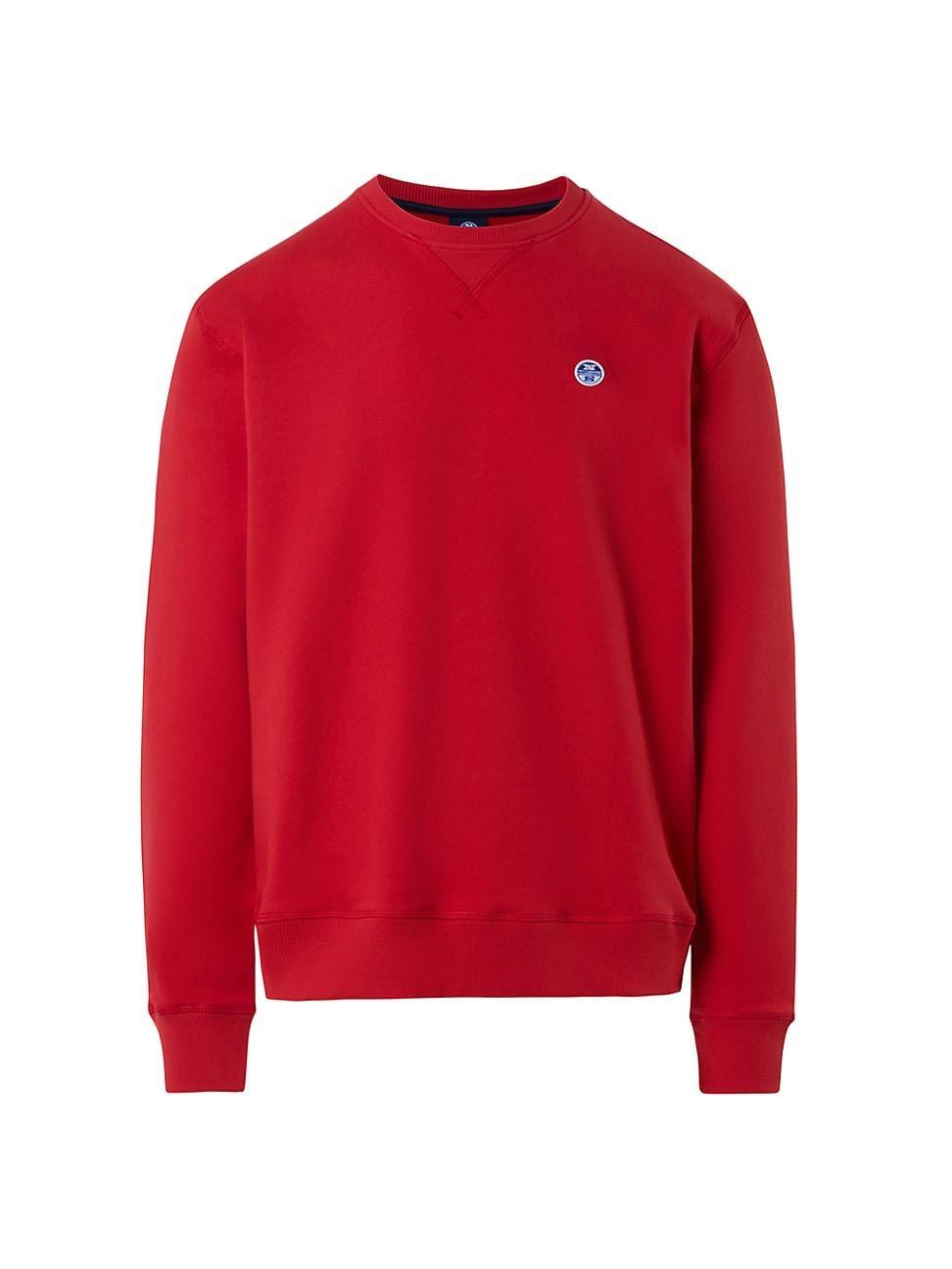 Mens Cotton Crewneck Sweatshirt Product Image