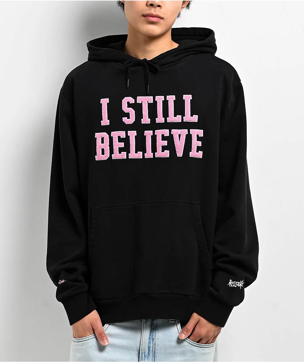 Welcome x Britney Spears Believe Black Hoodie Product Image